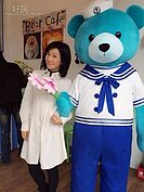 吳淡如在宜蘭經營小熊咖啡館，十分受歡迎。