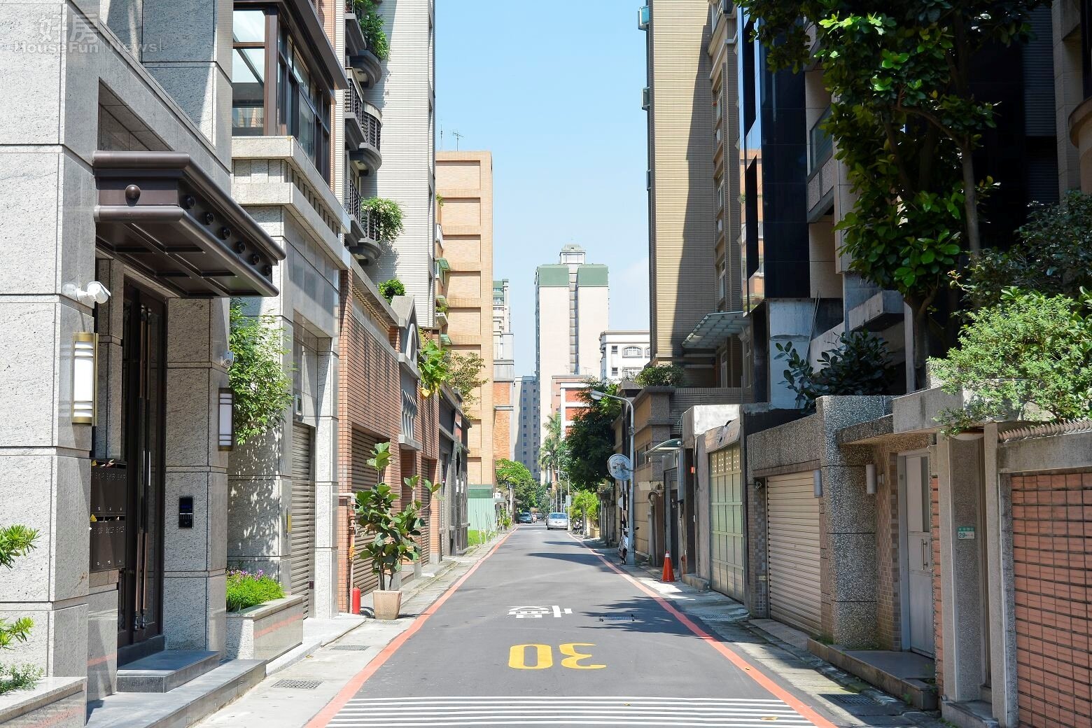 新店區中央新村街景。(好房網News記者 陳韋帆/攝影)