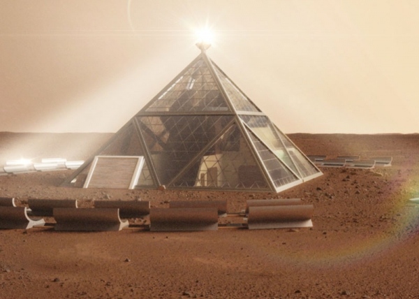 The Martian Pyramid（以下圖片截取自科技日報網站）