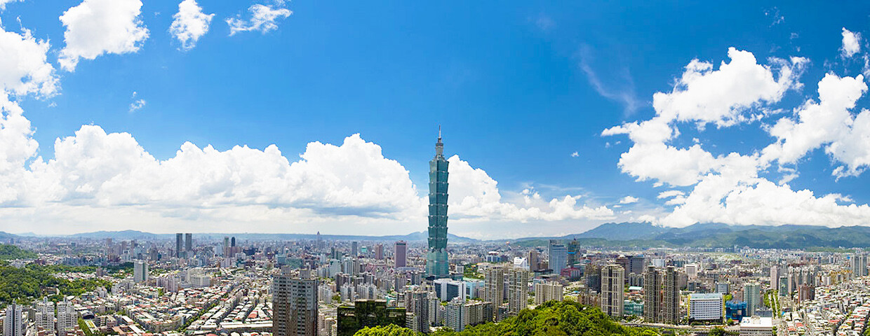 台北市信義計畫區 101 都市(大刊頭主視覺)