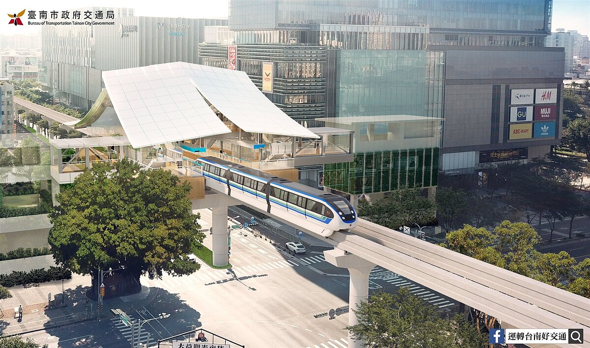 台南捷運藍線綜合規畫報告今獲得行政院核定,宣告台南第一條捷運正式拍板定案,最快明年底前實質動工。圖/南市府提供