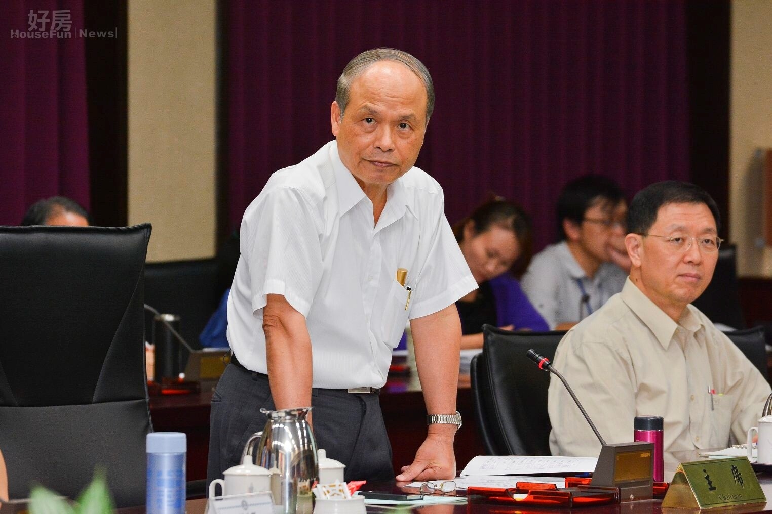 財政部長張盛和。(好房News記者 陳韋帆/攝影)