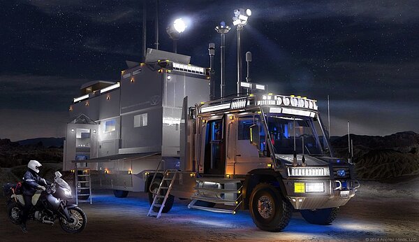 Brian Rafferty為了寶貝女兒所打造的露營車!(截取自Business Insider網站)