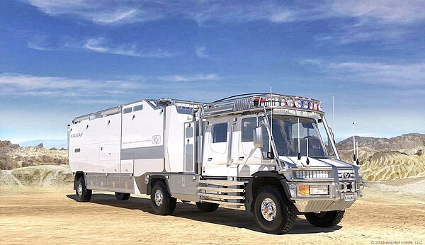 Brian Rafferty為了寶貝女兒所打造的露營車!(截取自Business Insider網站)