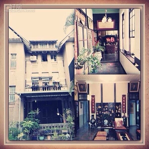 2.翁家的百年老宅為三層樓建築,現在已傳到第四代。