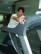 陶喆2007年搬進「敦南之翼」時，自費潻購20多萬運動器材敦親睦鄰。（圖／EMI提供）