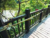 基隆金龍湖木棧道　暗藏危機