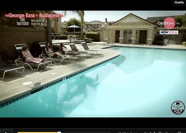 少時tiffany la豪宅公開(翻攝網路)