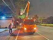 大寮路燈線遭竊　98公尺黑漆漆