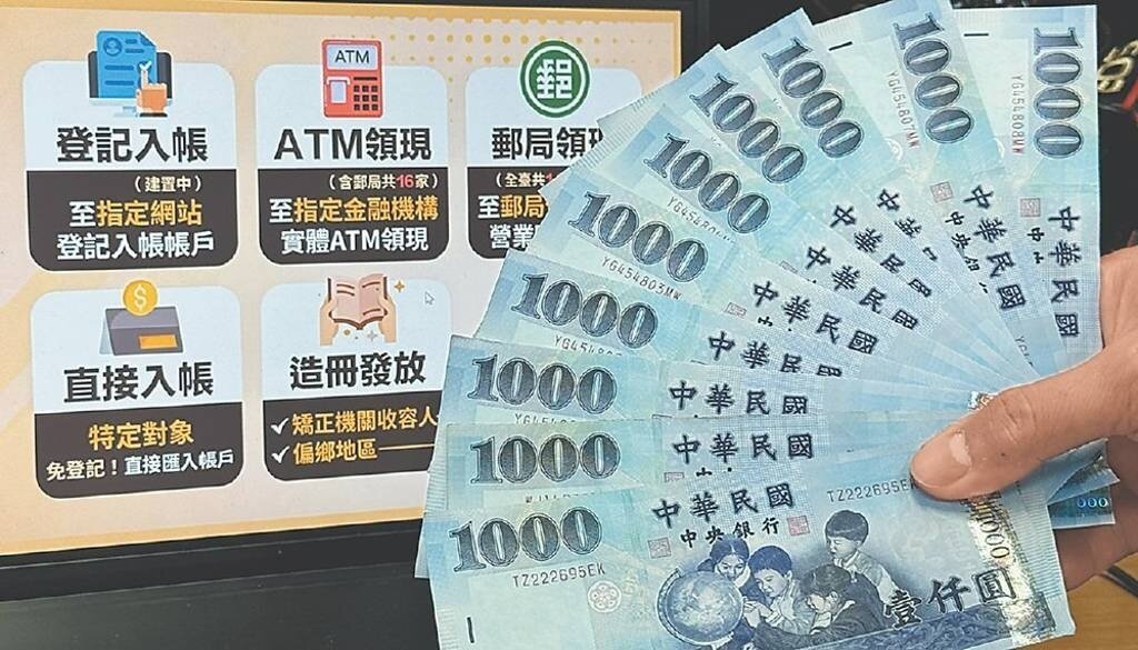 普發現金一萬元最快11月11日起依序發放,民國115年4月30日以前,符合資格的民眾都可以領取。圖/聯合報系資料照
