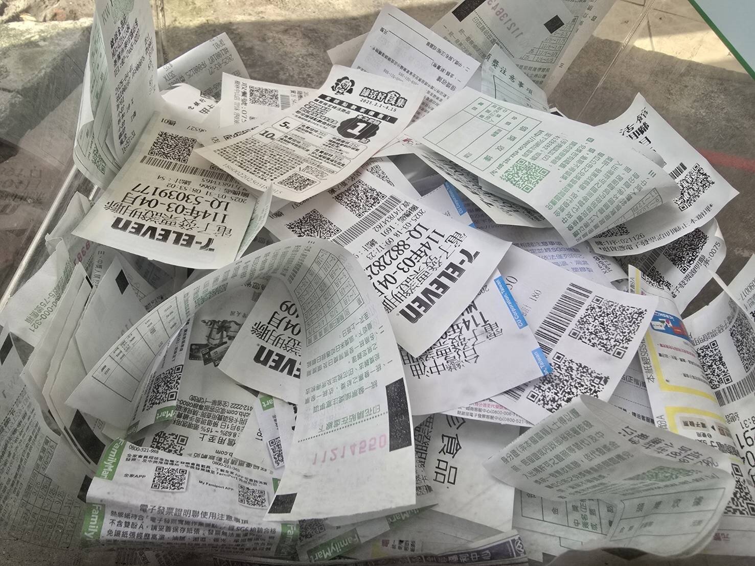 發票示意圖。 記者游明煌/攝影