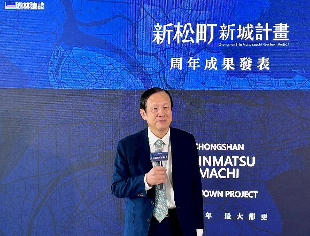 超級都更造鎮案 一年整合19案、2萬坪土地 台北將出現最大純住宅聚落 鄉林建設董事長賴正鎰。圖/好房網News記者蔡佩蓉攝影