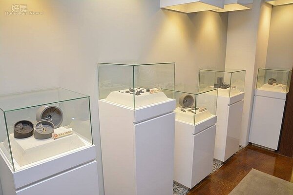 國產實業建材打造「創新混凝土展示中心」。(好房網News記者陳韋帆攝影)