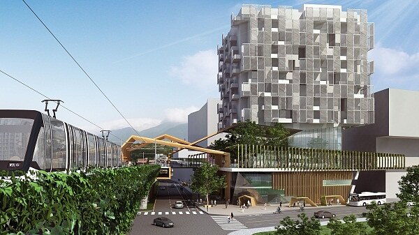 淡海輕軌於9/3動工。(截取自新北市政府交通局)