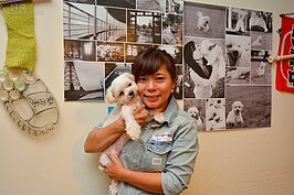 因為愛狗與貓的性格，貓讓Rie落腳此處，Kobe陪伴店成長，讓復古情懷的咖啡館更有了故事；Rie表示：Kobe雖然是店狗，但希望客人可以尊重狗狗，不要粗魯對待，因為每次Kobe受傷都讓他很心疼。復古元素中，狗狗在店內自在的奔跑，其實也是營造裝潢有家的感覺的一部分，因為Kobe如同家人，這也是簡易裝潢卻有其人情味及特色的重要元素之一。