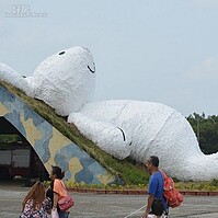 霍夫曼打造「月兔」　桃園地景藝術節亮相