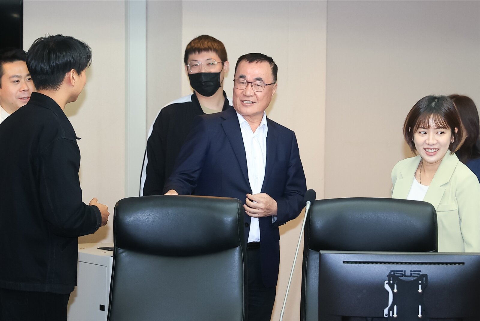 台北市副市長李四川（中）。本報資料照片 