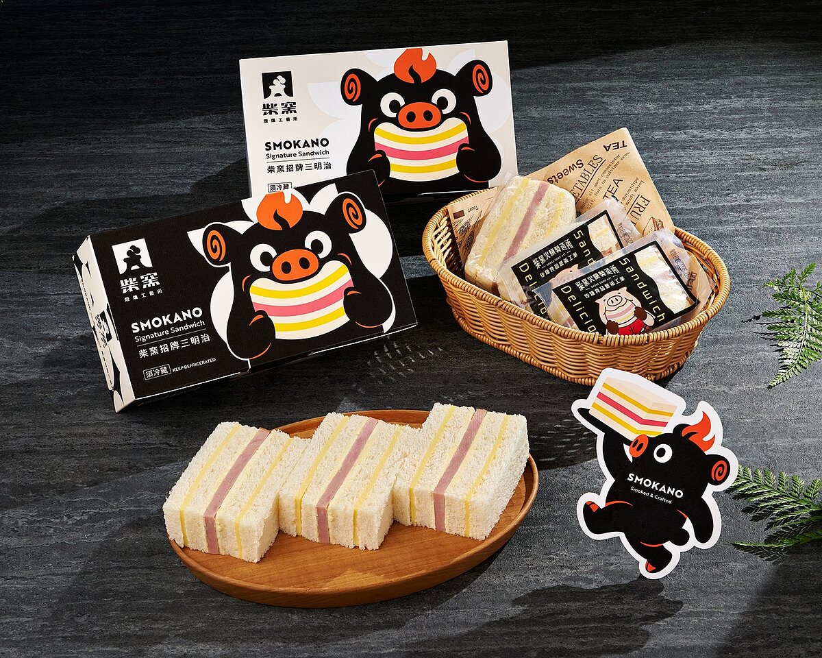 柴窯火腿製造所大巨蛋店以「三明治」為招牌商品。圖/擷取自柴窯火腿製造所粉絲頁