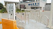 苗栗火車站西站　輪椅族暢行無障礙