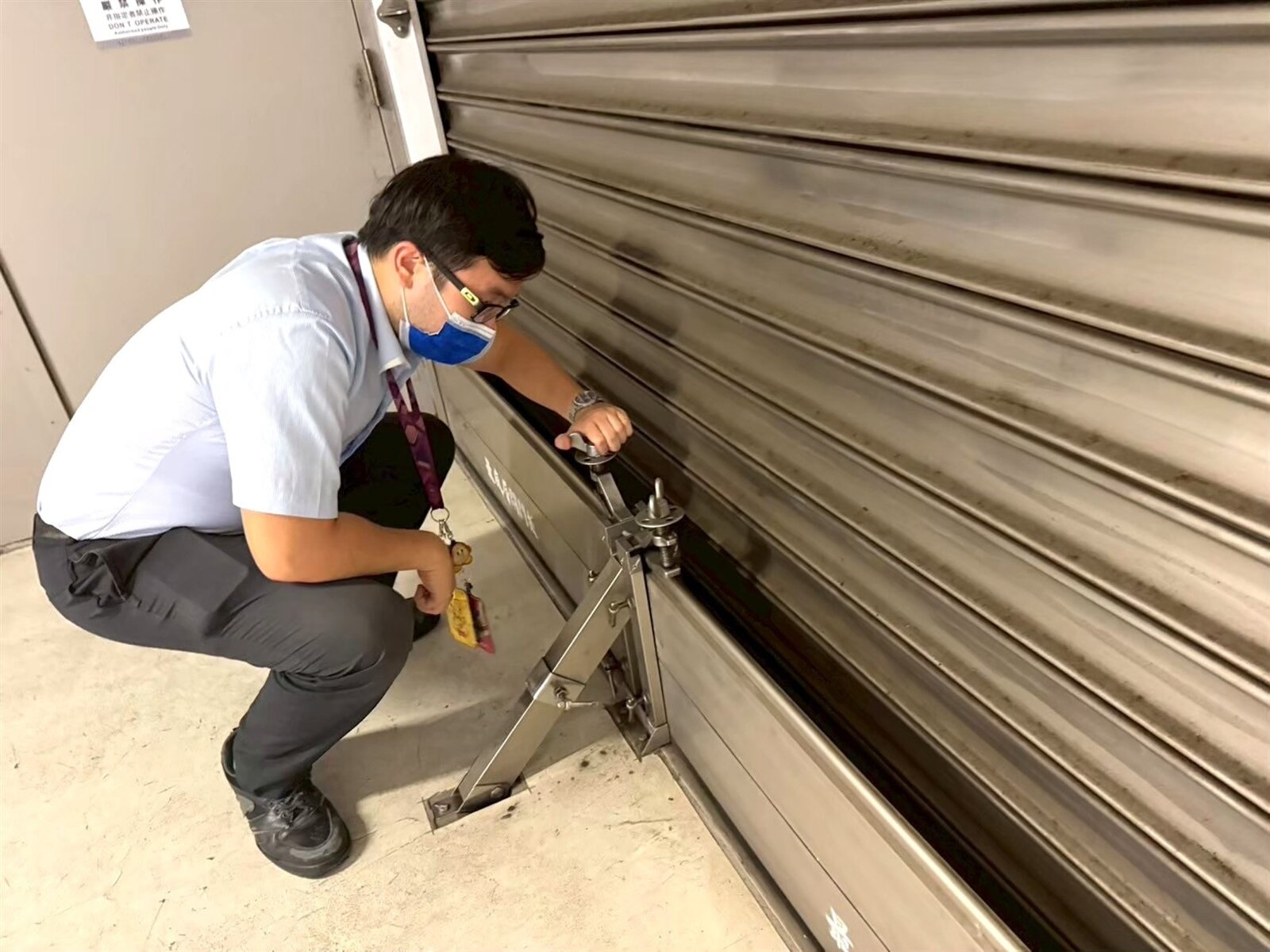 因應鳳凰颱風生成並持續靠近台灣,桃捷公司已全面啟動及檢視防颱整備工作。圖:桃捷公司提供