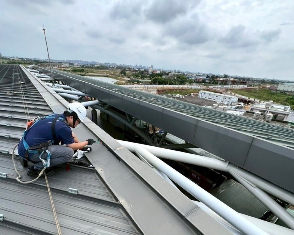 桃捷公司將根據實際風速情況調整班距或視情況停駛。圖:桃捷公司提供