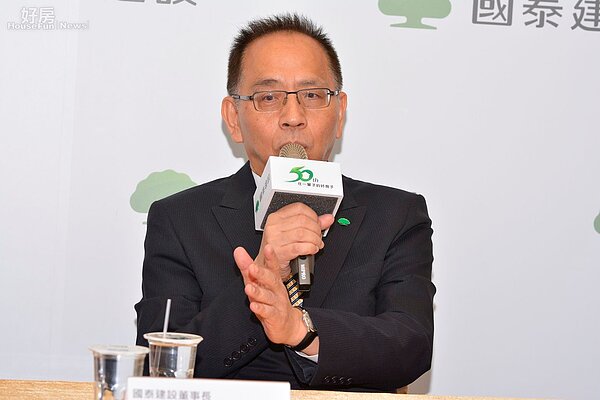 國泰建設舉辦50週年慶,國泰建設董事長張清櫆。(好房網News記者 陳韋帆/攝影)