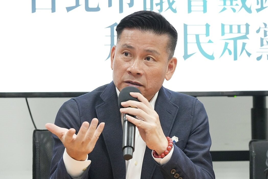 北市議會議長戴錫欽。圖／中華民國立法院記者聯誼會提供