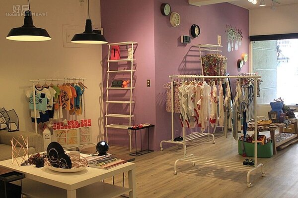 2.店內裝潢以「舒服居家」來定調,由馮湘琪與老公好友一同分租。