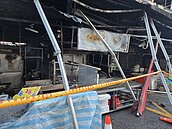 桃園南門市場大火　受影響攤商市府每攤發3萬元補助