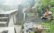 攔水壩淤積　拖10年終於拆了