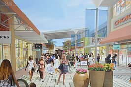 TOC招商總監馮允琪表示，商城在交通優勢以及陸客喜愛台灣品質的特性上，未來有可能吸引大量陸客人潮來台購物。