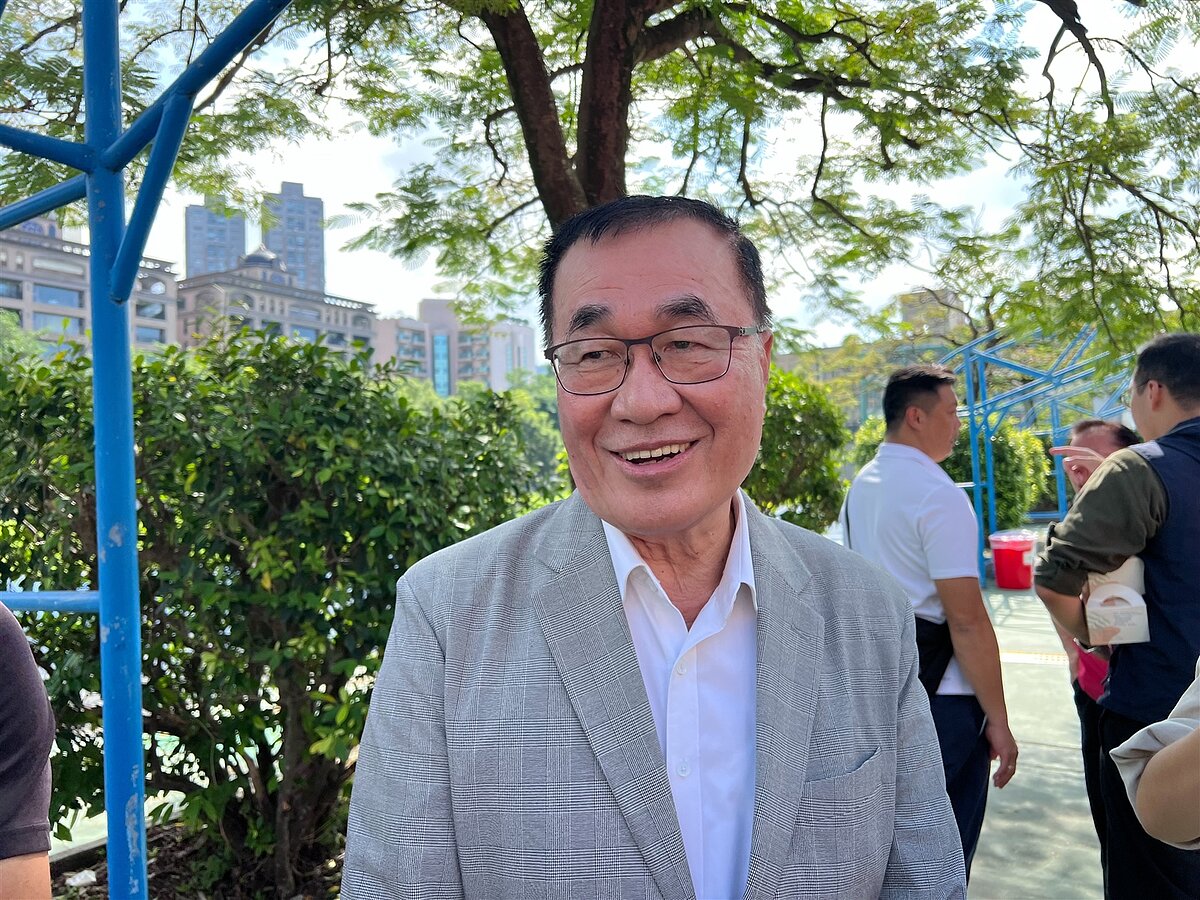 台北市副市長李四川今出席環狀線東環段CF760區段標工程開工動土典禮。記者林佳彣/攝影