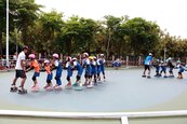 南彰化第一座　社頭鄉公所直排輪溜冰場落成啟用