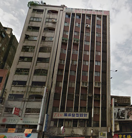 位於八德路的錦園大廈,921地震後列為黃單建物,松山線施工後越來越歪,和鄰棟幾乎靠在一起。(截取自Google map)