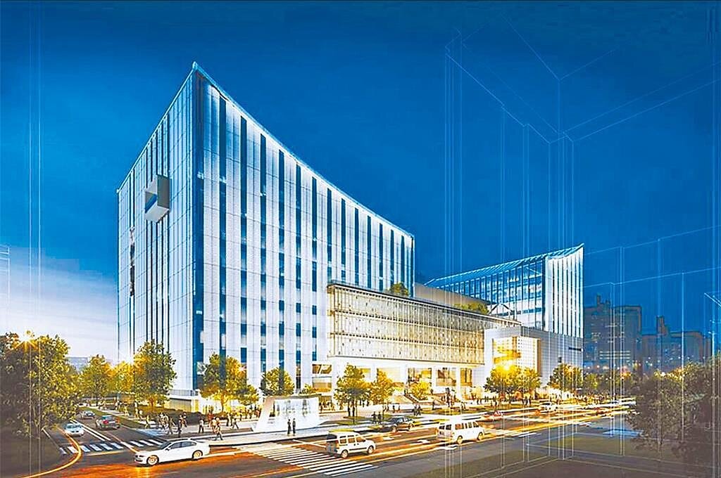 圖為音圖中心模擬圖。圖/北市文化局提供