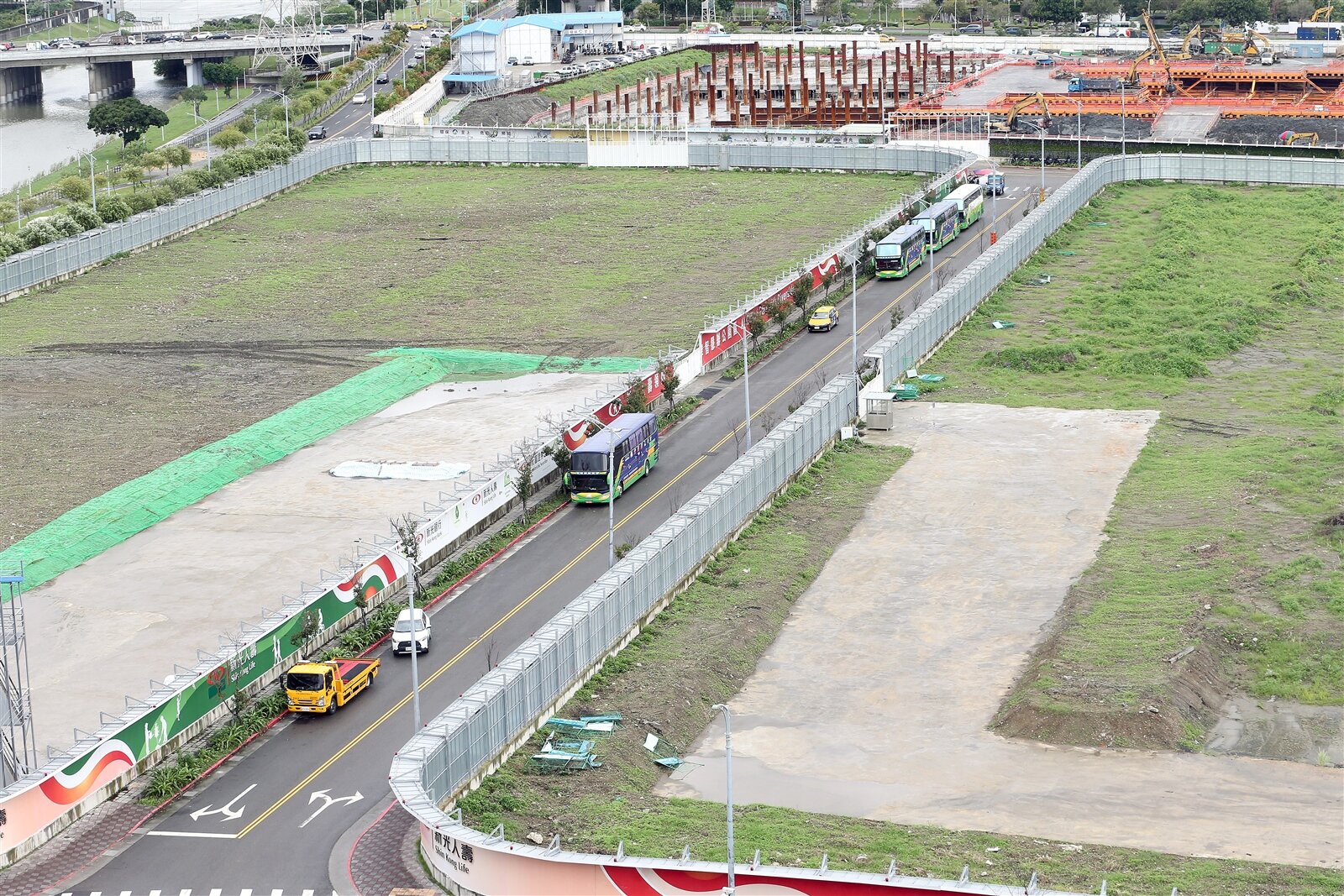 北市議會民政委員會上午考察北士科。記者蘇建忠/攝影