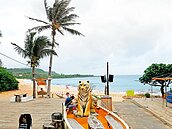 風雨漸轉大　墾丁旅宿8成退房