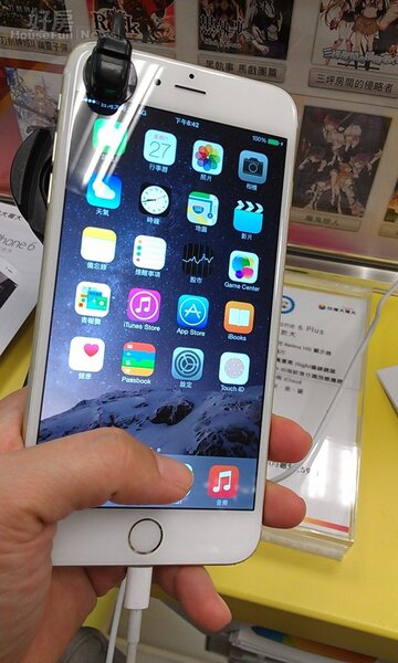 iphone6 plus , apple (好房網News記者林美欣攝影)