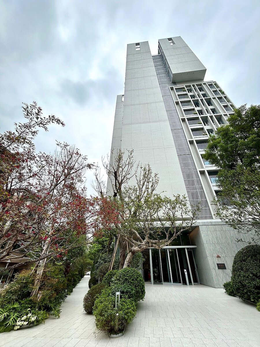 達新工業釋出的661坪精華土地，2019年由聯聚以總價6.21億元標下，推案理仁柏舍，如今完工交屋。圖／好房網News記者蔡佩蓉攝影