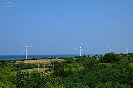 舊鐵道一號隧道口可眺望大海。