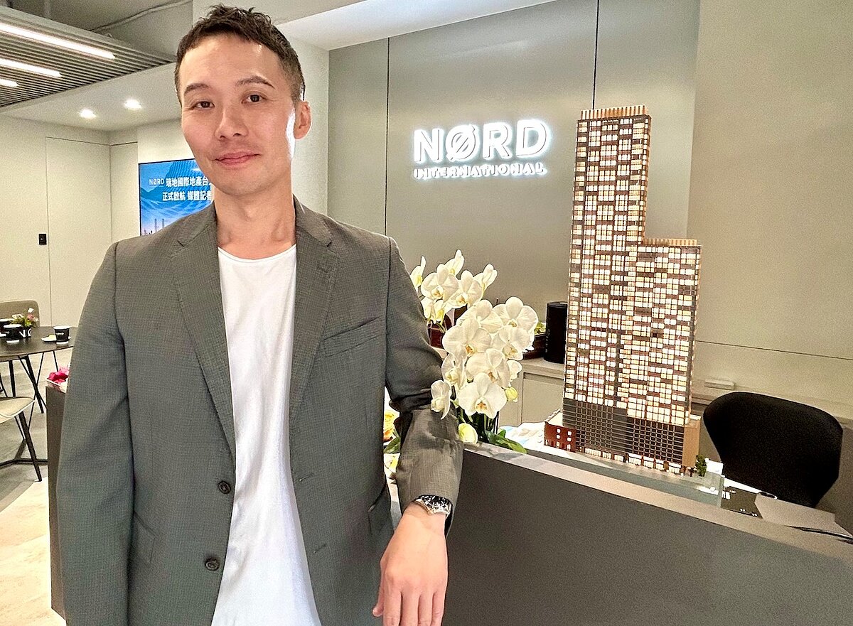 瑞地國際台北分公司執行長張左昇提醒，海外置產最要留意不動產透明度與交易安全。圖／好房網News記者蔡佩蓉攝影