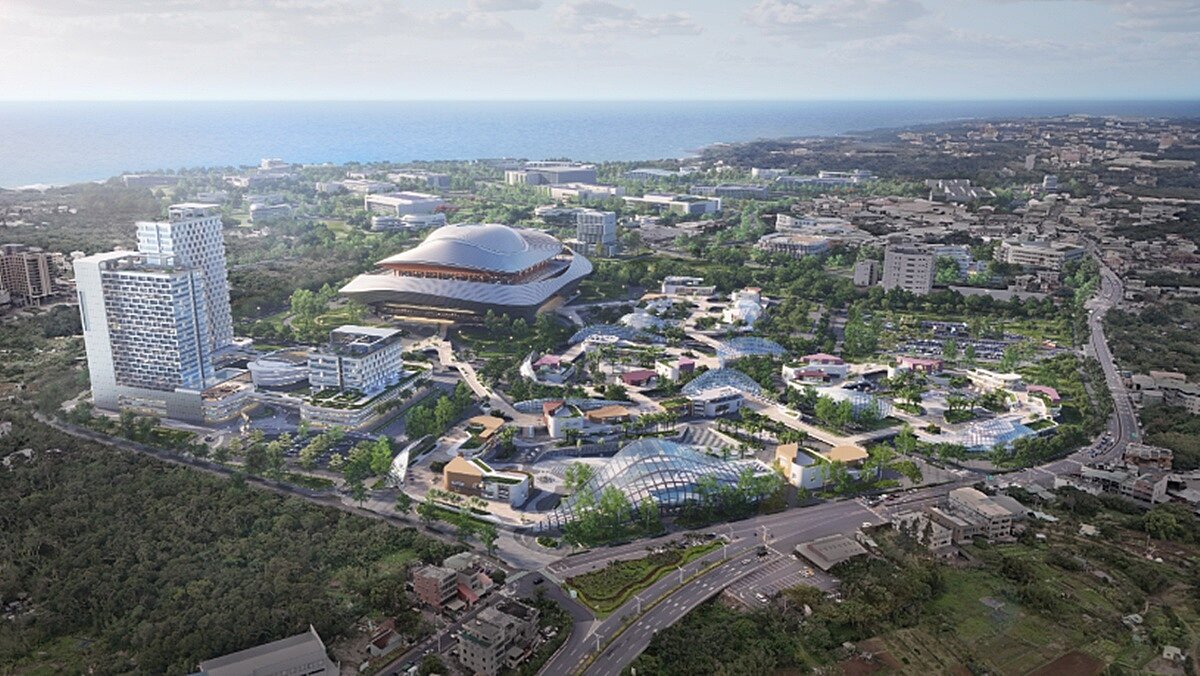 新北大巨蛋未來也可望落腳淡水，目前正在辦理細部評估報告，明（115）年上半年將公布最終選址方案。圖／新北市政府提供