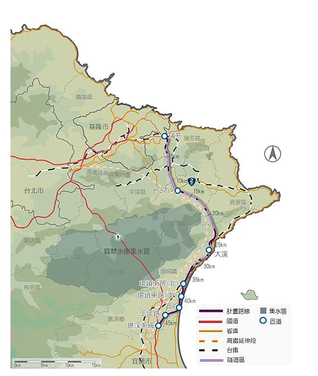行政院核定台62線瑞濱延伸至宜蘭可行性評估，為宜蘭多年來最迫切的交通瓶頸帶來重大進展。圖／交通部提供
