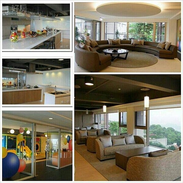 9.社區的公共設計相當豐富，回家就像渡假。
