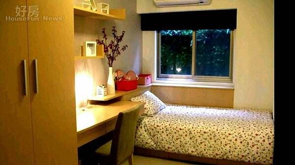 
8.原本的工作室，以後要當作兒子的房間。