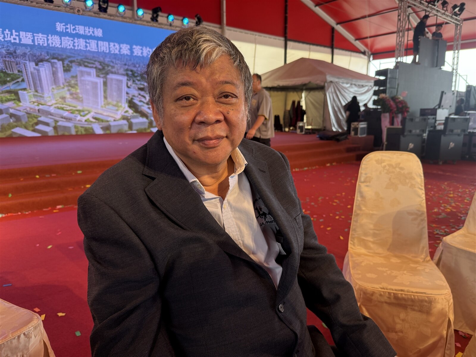 愛山林董事長祝文宇。記者朱曼寧/攝影