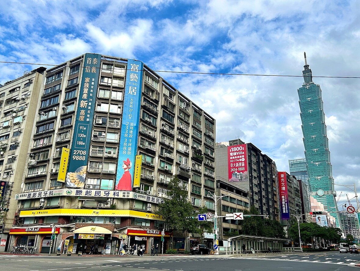 台北、房市、街景。圖／好房網News記者蔡佩蓉攝影