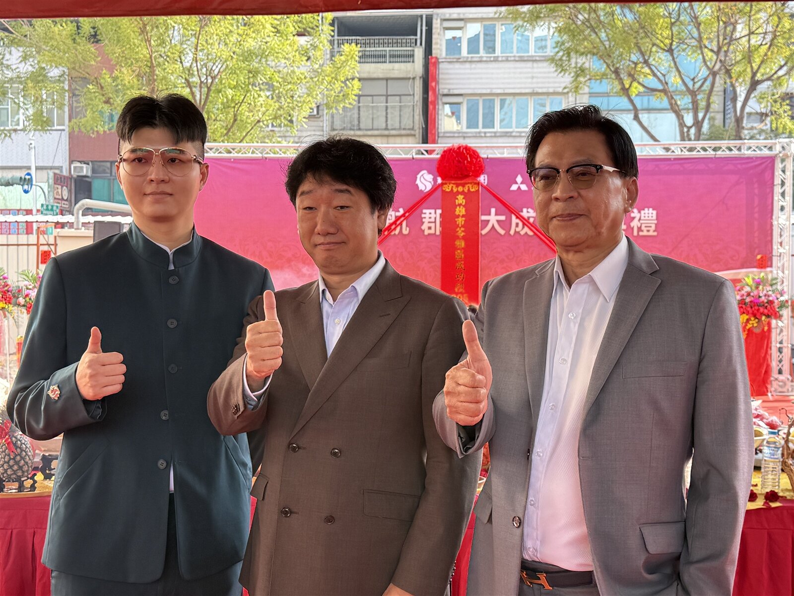 郡都攜手日本三菱地所,高雄亞灣「郡都大成」4日動土,總銷45億元。記者林政鋒/攝影