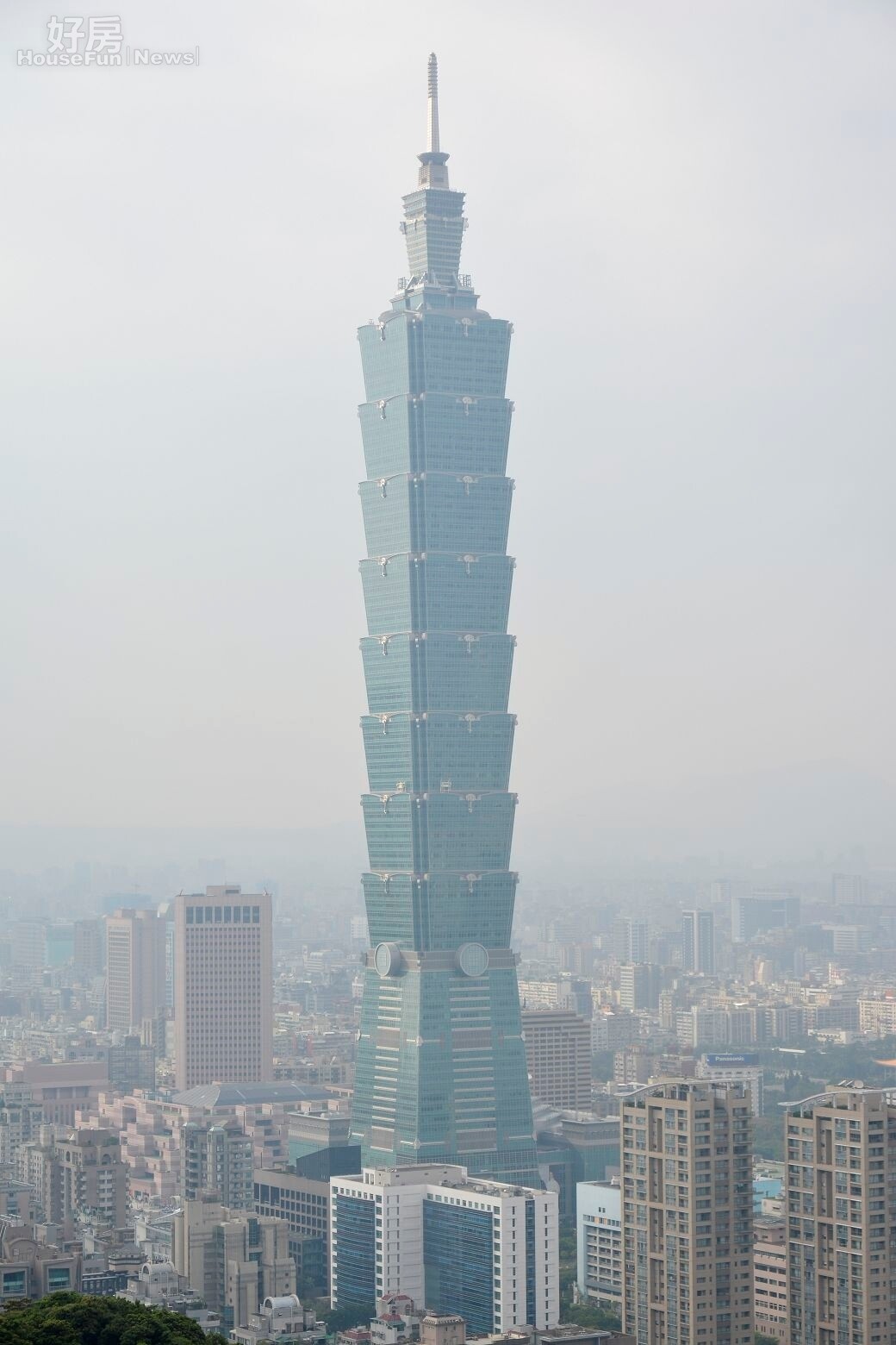 101大樓獨棟情境。(好房網News記者 陳韋帆/攝影)