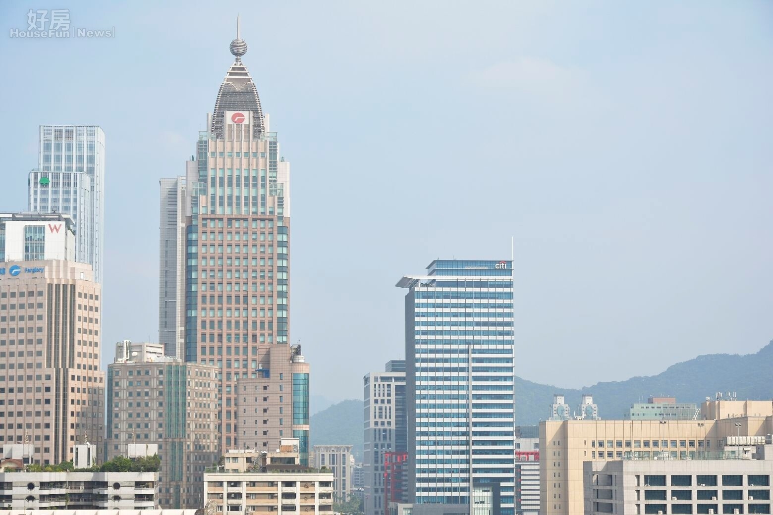 信義區商辦大樓情境圖。(好房網News記者 陳韋帆/攝影)